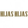 Paq. 25 Tiras palabras Adh. " HIJAS " color ORO