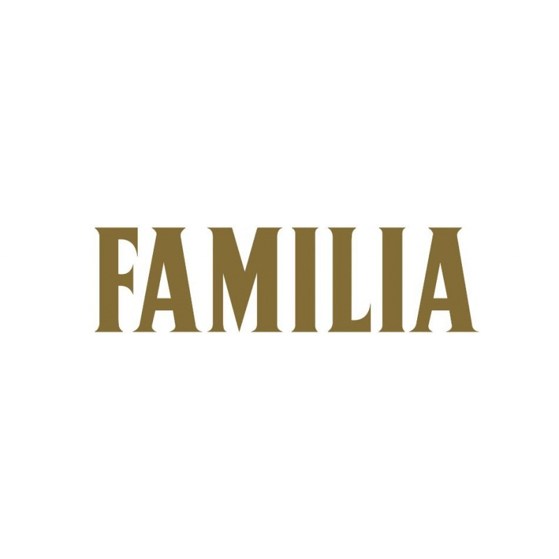 Paq. 25 Tiras palabras Adh. " FAMILIA " color ORO