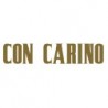 Paq. 25 Tiras palabras Adh. " CON CARIÑO " color ORO