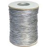 Bobina de Cordón Metalizado 1 mm  x 150 m Plata