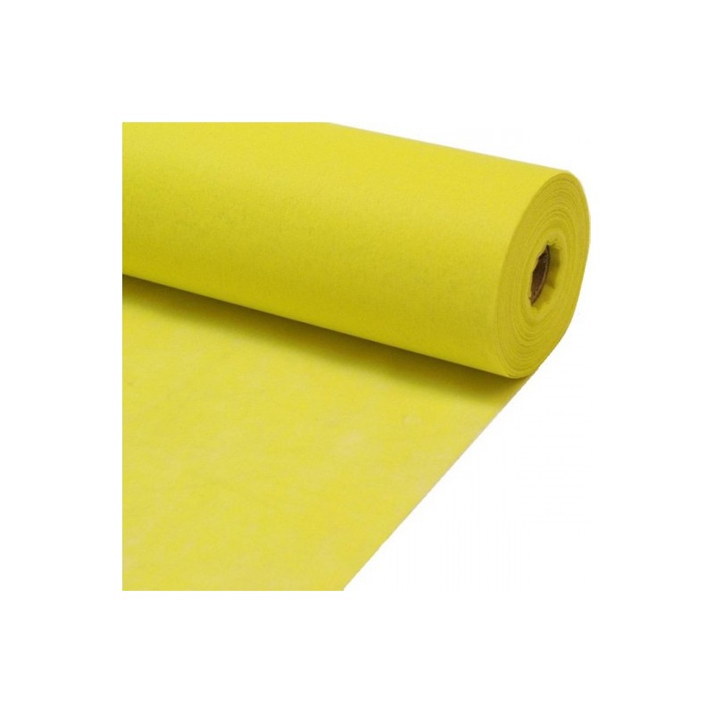 Bobina de TNT amarillo 70cmx50m
