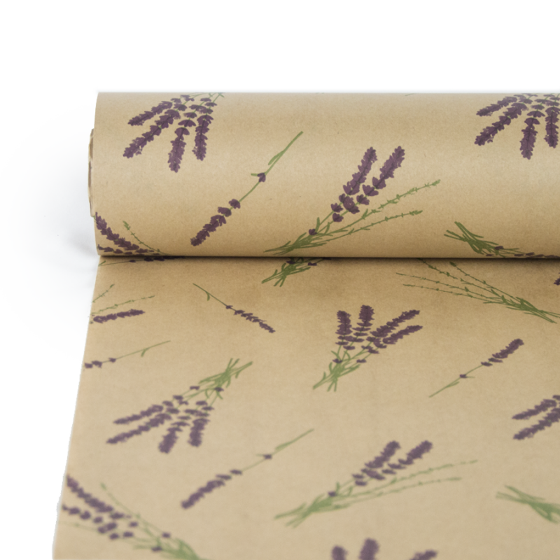 Papel Kraft Havanna Lavanda 70CM X 50M