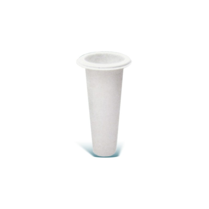 Depósito Plástico Blanco 55 diam x 145 mm